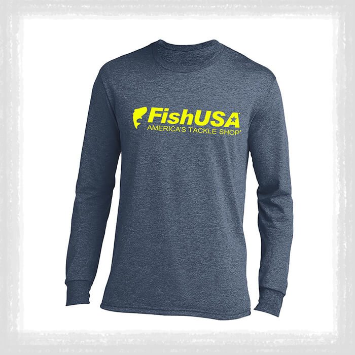 FishUSA Crew Long Sleeve T-Shirt! Sale $14.99 - $18.74
