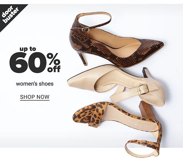 Up to 60% off Women's Shoes - Shop Now