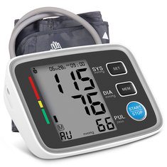 Upper Arm Blood Pressure Monitor Pulse Rate Heartbeat Detector