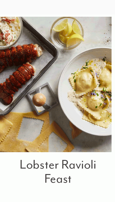 Date Night: Lobster Ravioli Feast