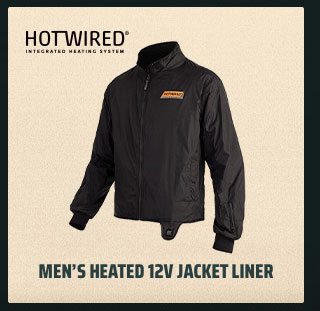 Men's heated jacket liner