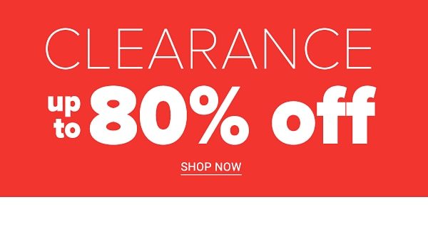 Clearance Up to 80% off - Shop Now