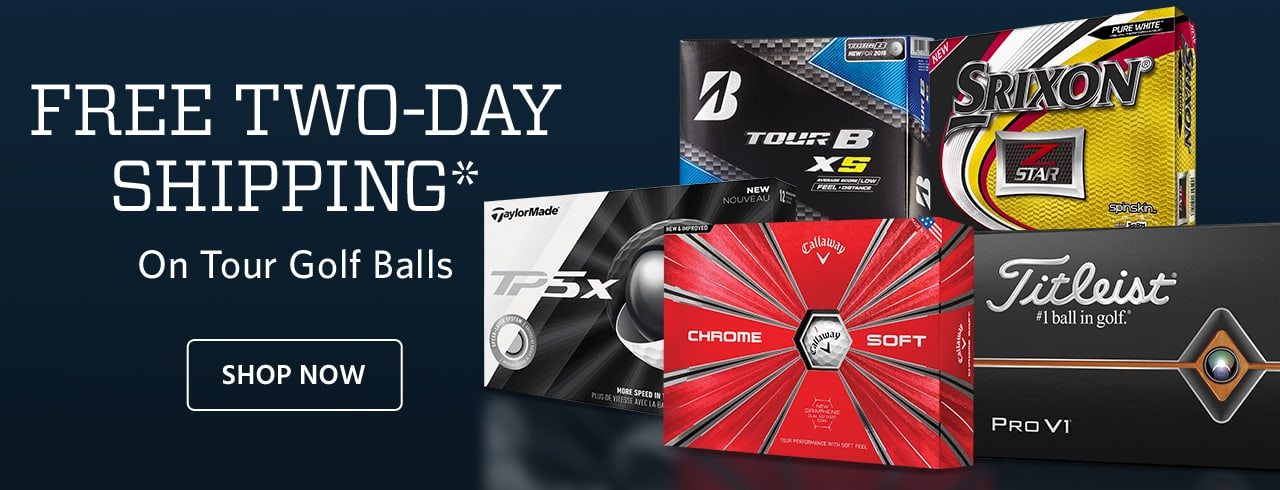 Free two-day shipping* on tour golf balls. Shop now.