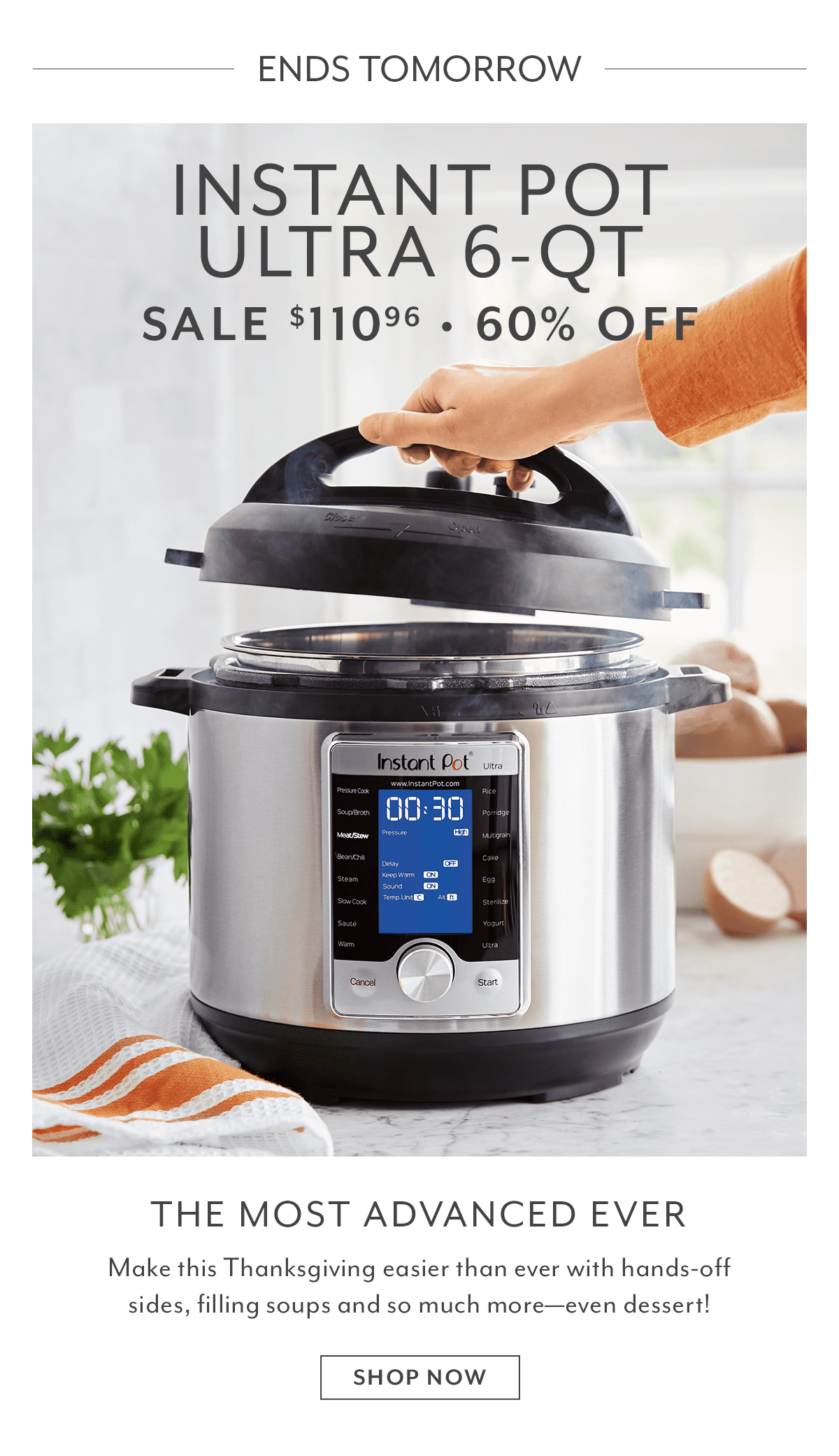 Instant Pot Ultra 6-QT