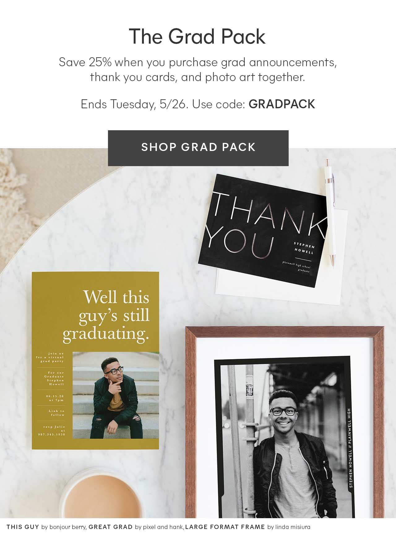Shop Gradpack