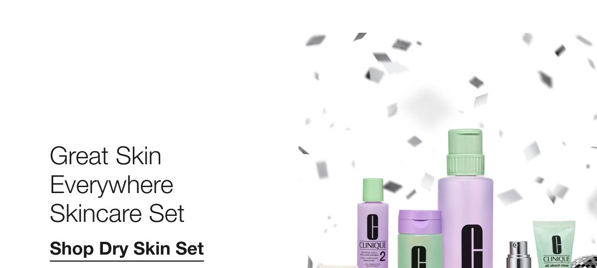 Great Skin Everywhere Skincare Set Shop Dry Skin Set