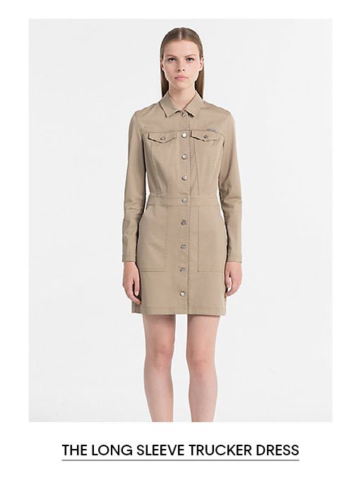 The Long Sleeve Trucker Dress