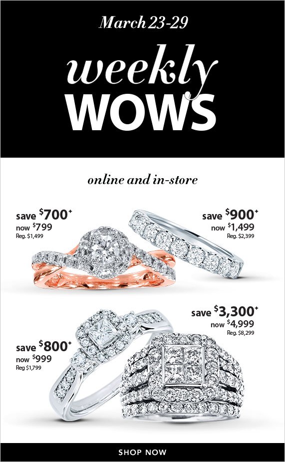 March 23-29 - Special Savings Weekly Wows, Shop Now