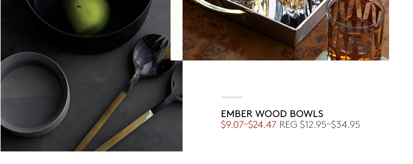 ember wood bowls