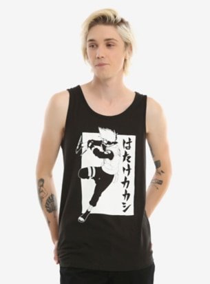 NARUTO SHIPPUDEN KAKSHI TANK TOP
