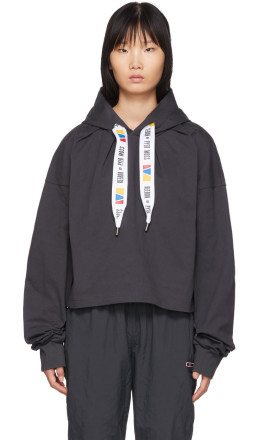 Reebok by Pyer Moss - Grey Collection 3 Wide Fit Hoodie