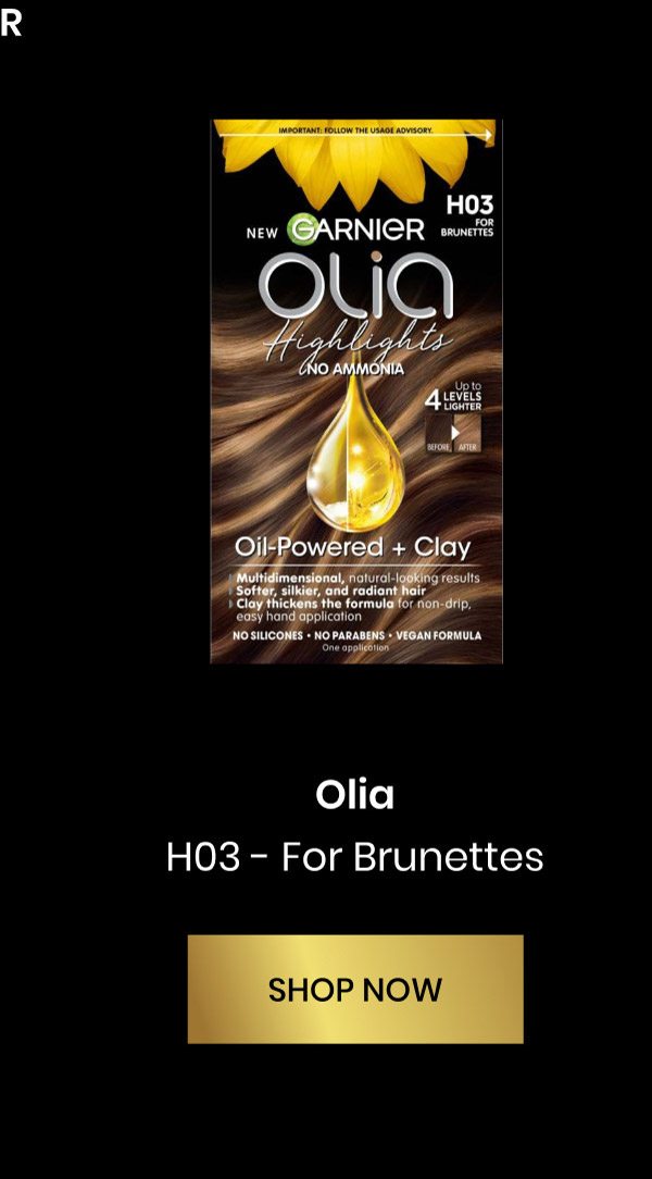 Olia H03 - Highlights for Brunettes