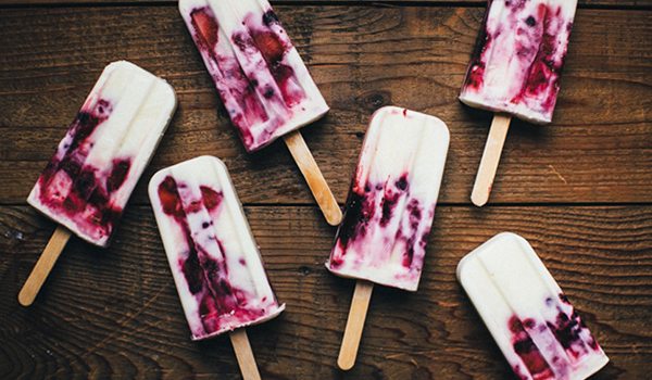 Make Refreshing Berry Yogurt Popsicles in 4 Easy Steps