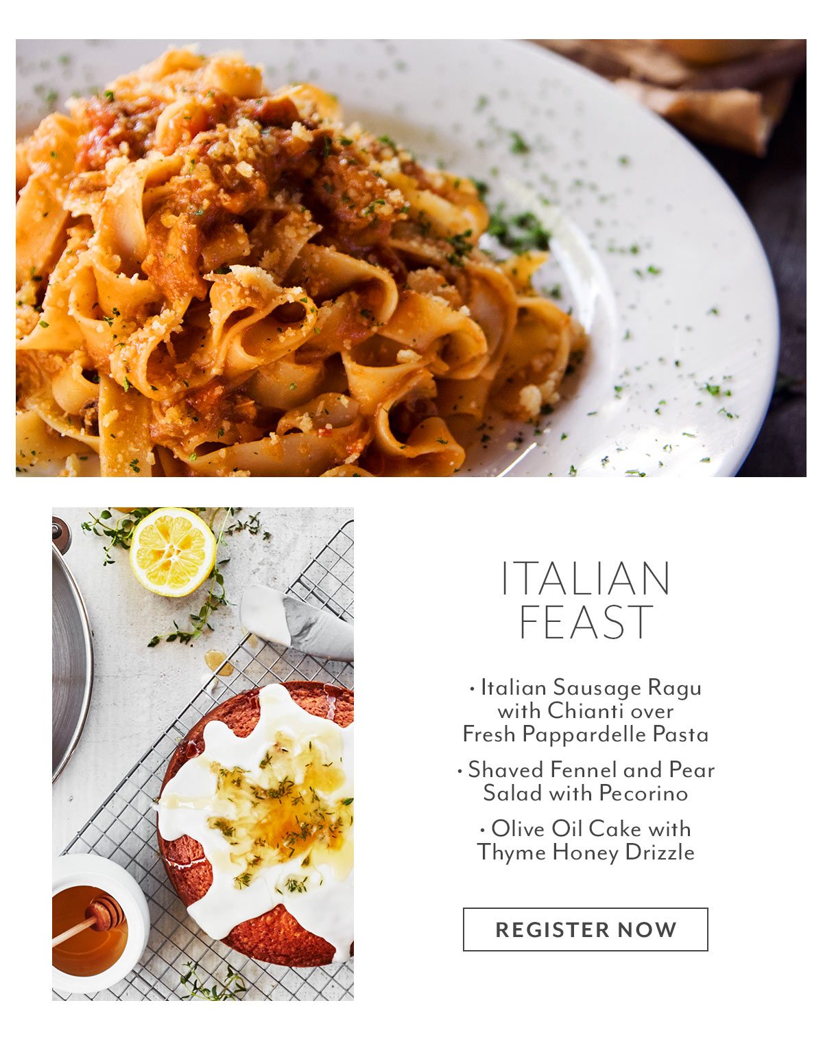Class: Italian Feast