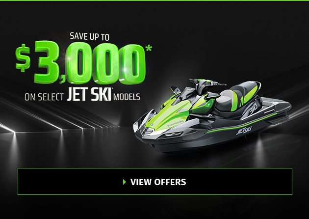 Save Up To $3,000 On Select Jet Ski® Watercraft