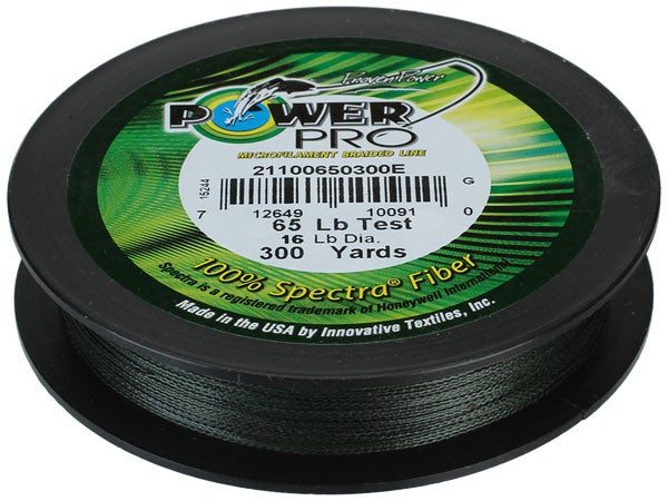 PowerPro Spectra 150yd Moss Green 20lb