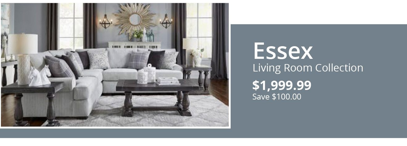 Essex Living Room Collection $1,999.99 | Save $100.00 