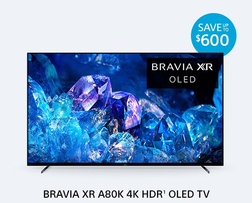 SAVE UP TO $600 | BRAVIA XR A80K 4K HDR&suo1; OLED TV