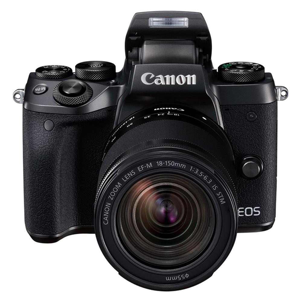CANON EOS M5 BLACK W/EF-M 18-150MM IS LENS