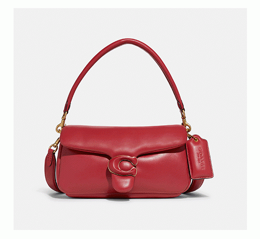 Cushy color: statement bags in soft pillowy leather. SHOP NOW