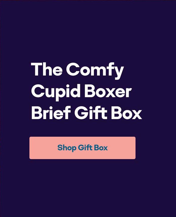 The Comfy Cupid Boxer Brief Gift Box | Shop Gift Box