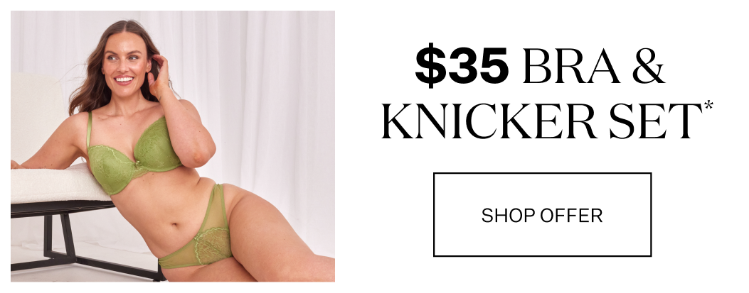 $35 Bra & Knicker Set