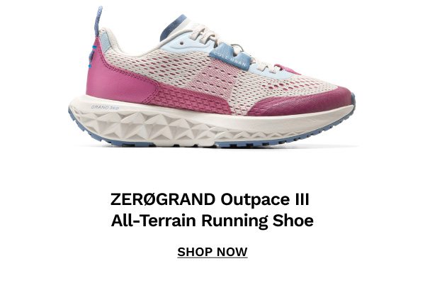 ZERØGRAND Outpace III All-Terrain Running Shoe| SHOP NOW