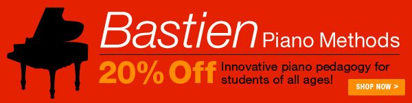 20% off Bastien Piano Methods Sale - Shop Now >