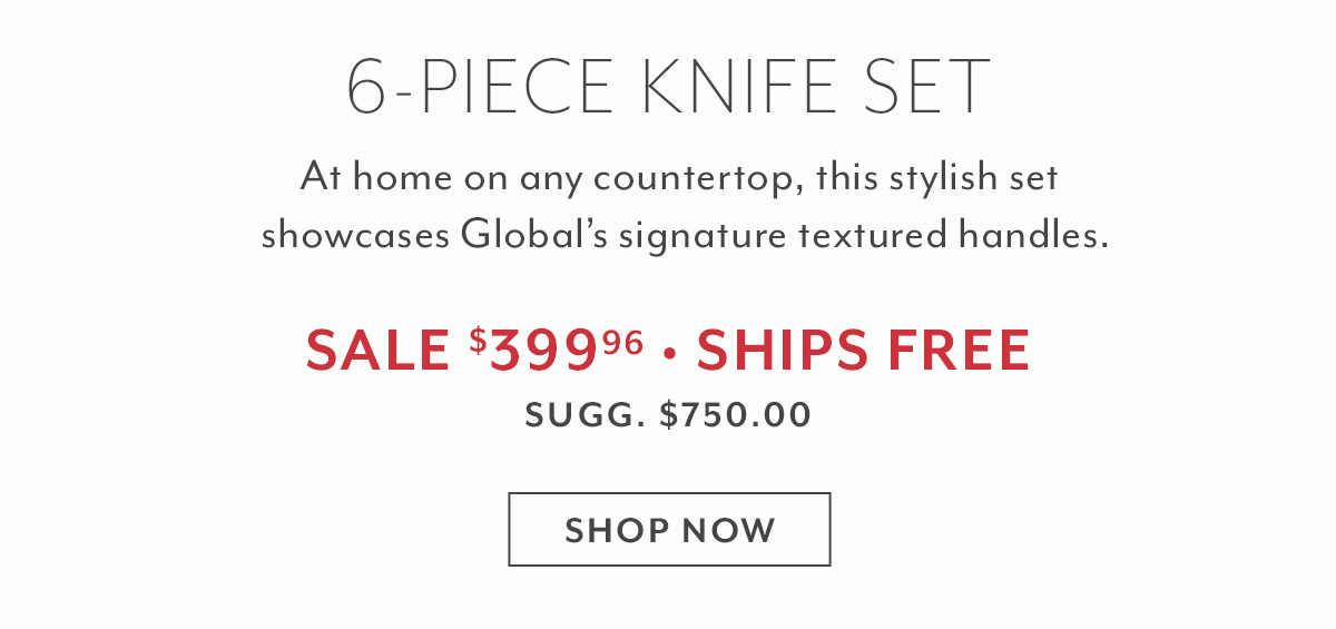 Global 6-Piece Knife Set