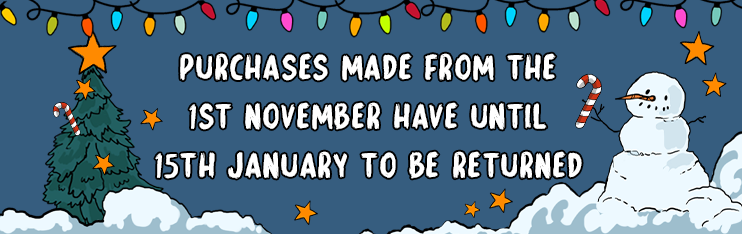 Extended Christmas Returns | Find out more