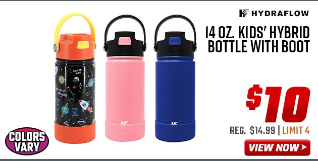 Hydraflow 14 oz. Kids' Hybrid Bottle with Boot