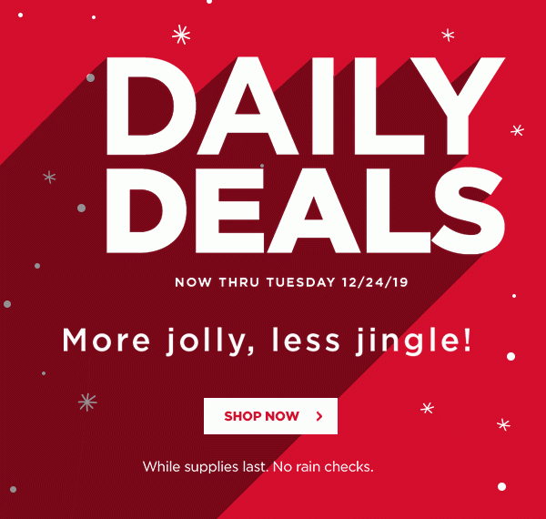 Holiday Deal Dash