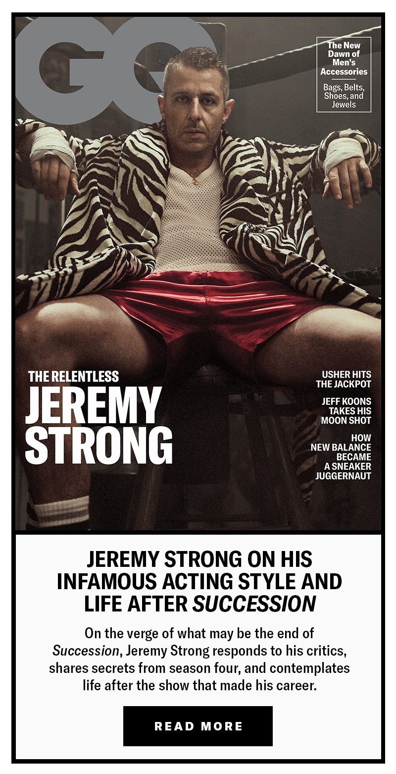 Jeremy Strong GQ Magazine Cover