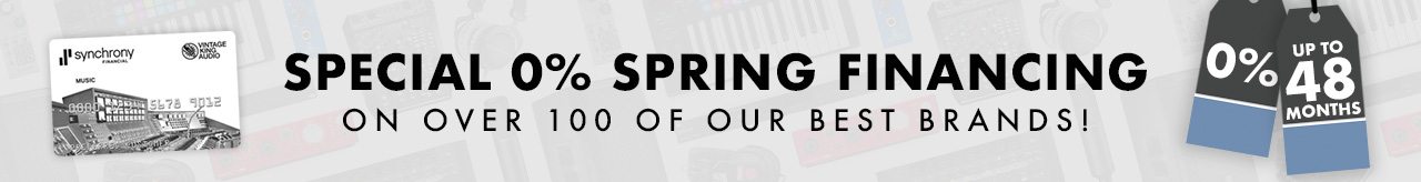 Special 0% Spring Financing