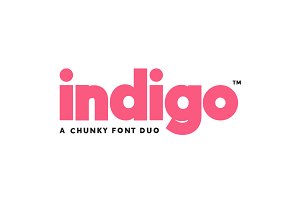 Indigo Sans Serif (Font Duo)