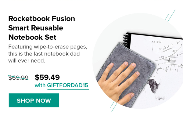 Rocketbook Fusion Smart Reusable Notebook