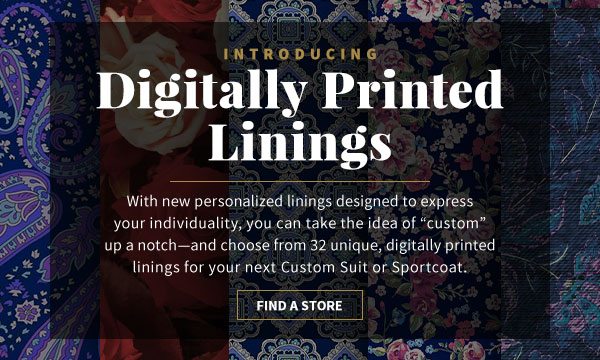 Digitally Printed Linings - Find a Store