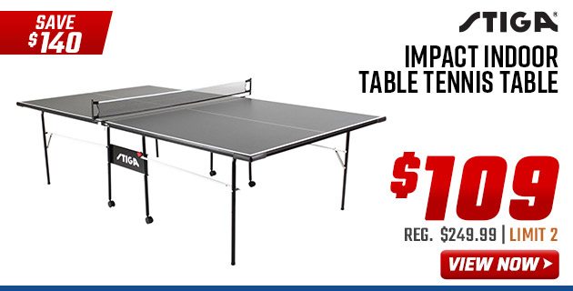 Stiga Impact Indoor Table Tennis Table