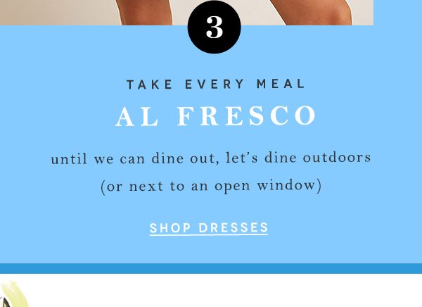 Shop dresses.