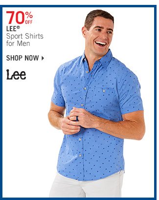 Shop 70% Off Lee Sport Shirts for Men
