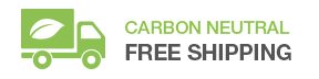 Carbon Neutral Free Shipping