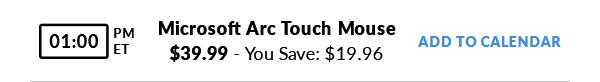 Microsoft Arc Touch Mouse