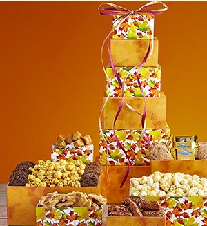 Falling Leaves Sweets and Treats Tower SHOP NOW