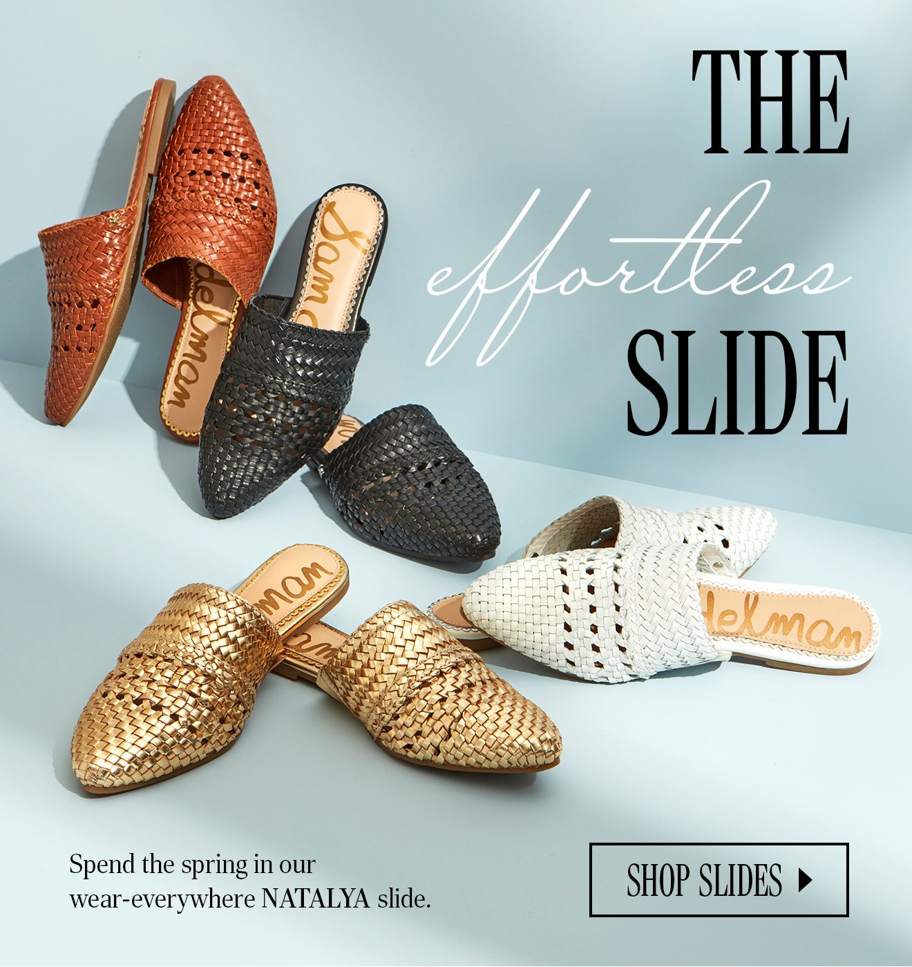 Casual Elegance with Woven Slides - Sam 