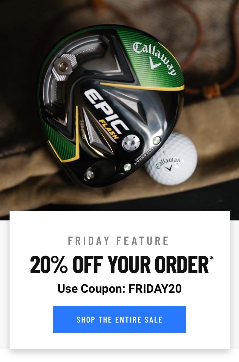 20% Off Your Order. Use Coupon: FRIDAY20. Shop Now!