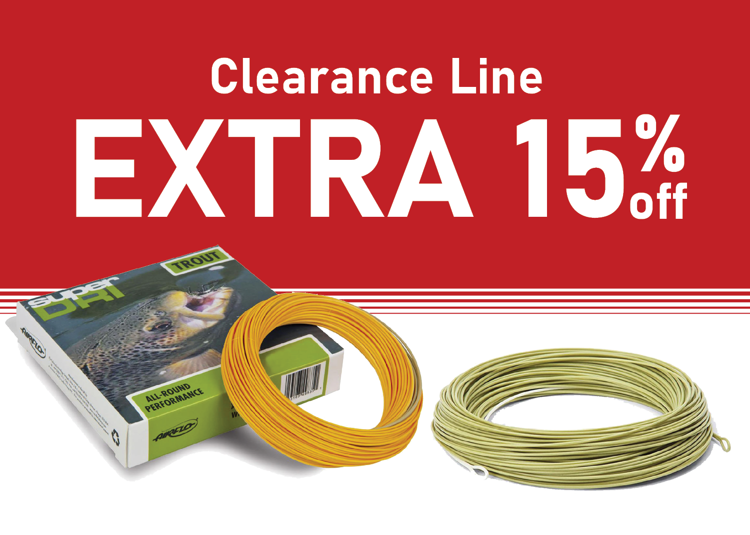 Save an EXTRA 15% on Clearance Line