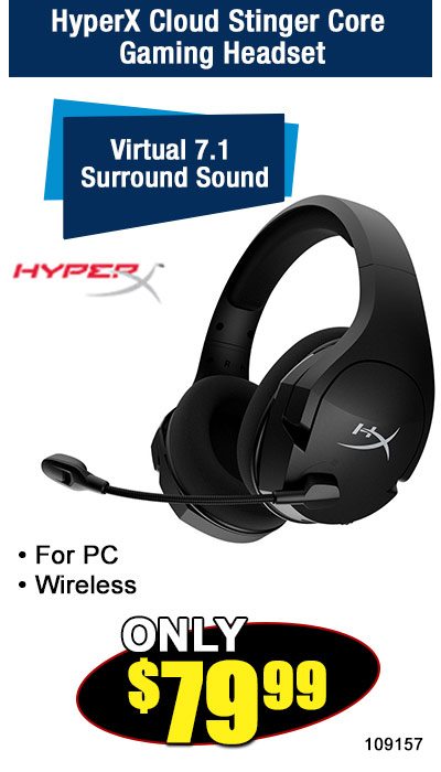 HyperX Cloud Stinger Core Gaming Headset