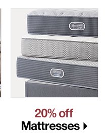 20% off Mattresses