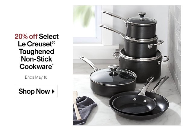 20% off Select LeCreuset Toughened