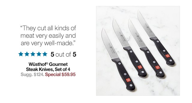 Set of 4, Steak Knives